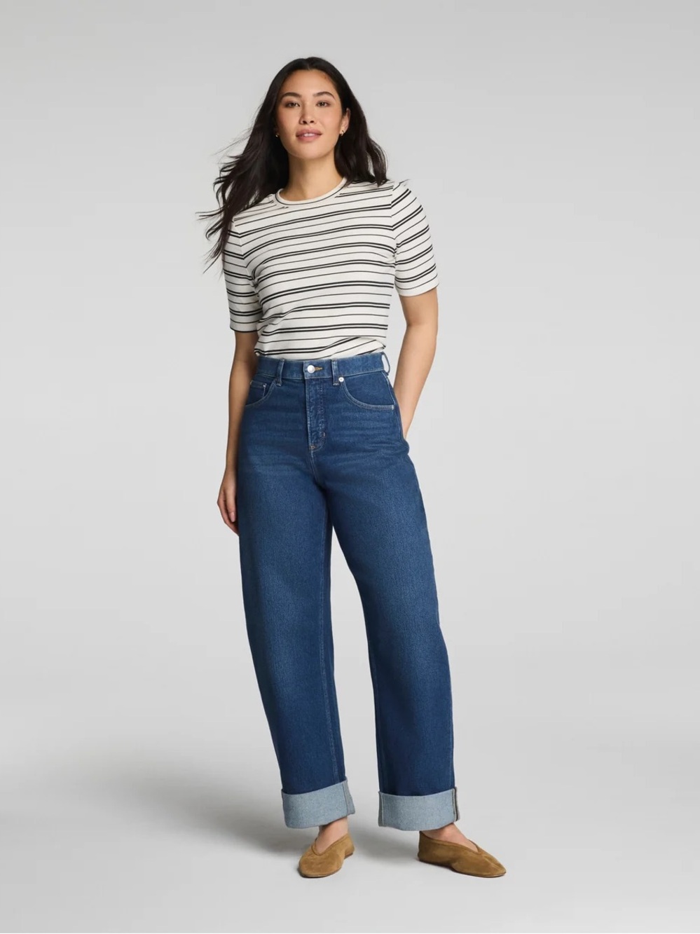 SPANX Horseshoe Jeans size small NWT